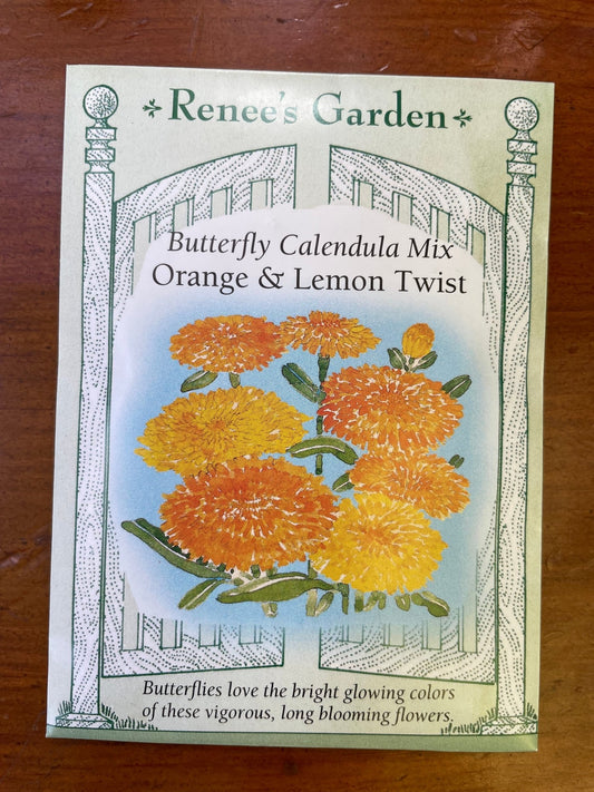 Calendula Orange & Lemon Twist Seed - Georgina Garden Centre