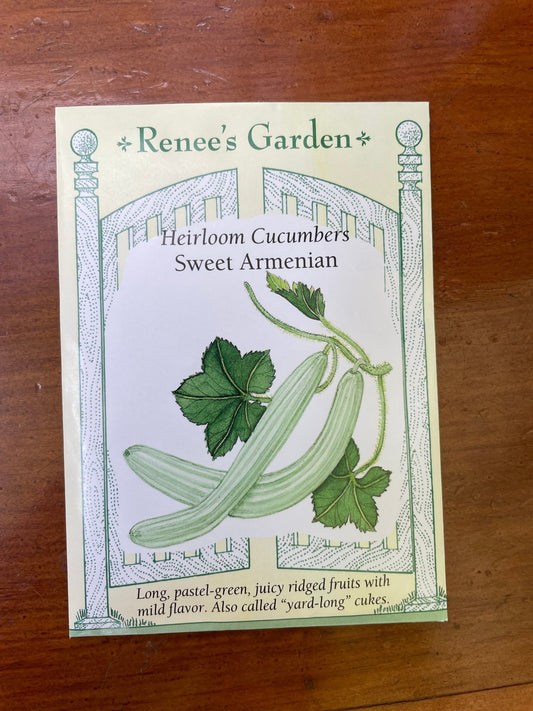 Cucumber Armenian Seed - Georgina Garden Centre