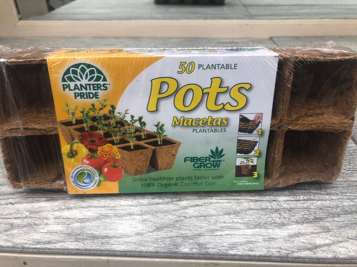 Plantable Coco Trays Pkg/5 trays - Georgina Garden Centre
