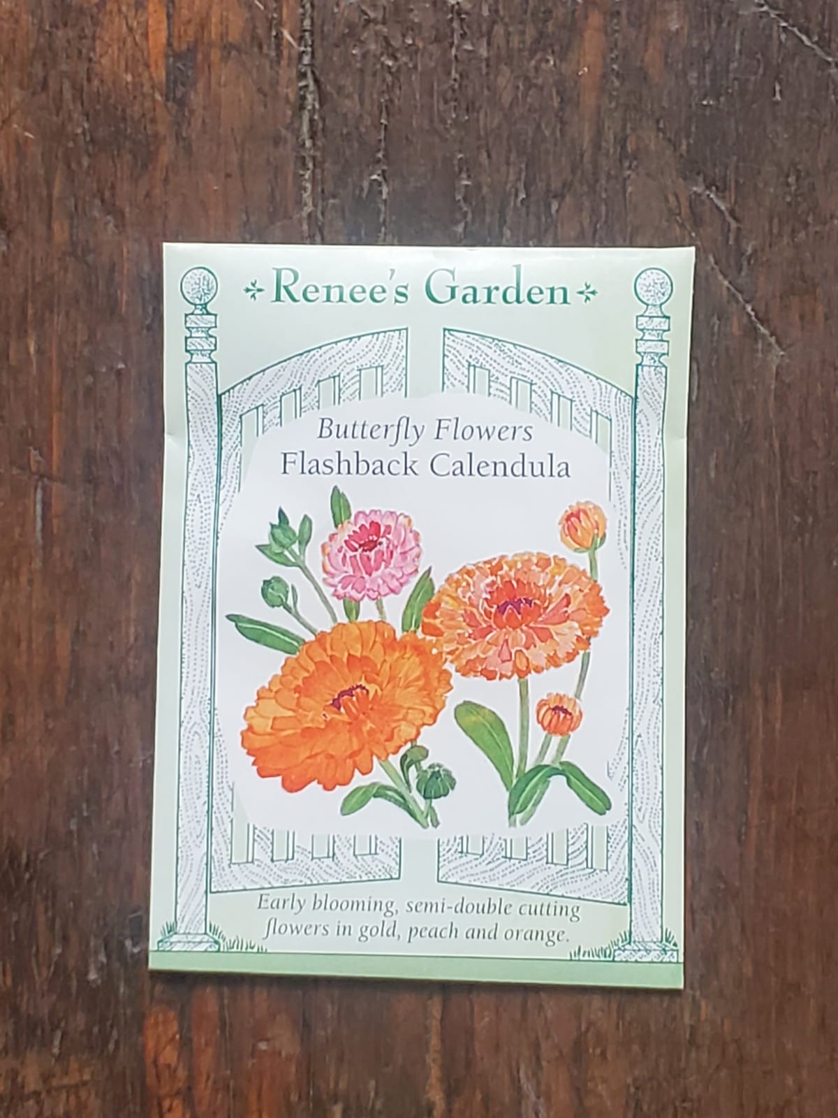 Calendula Flashback Seed - Georgina Garden Centre