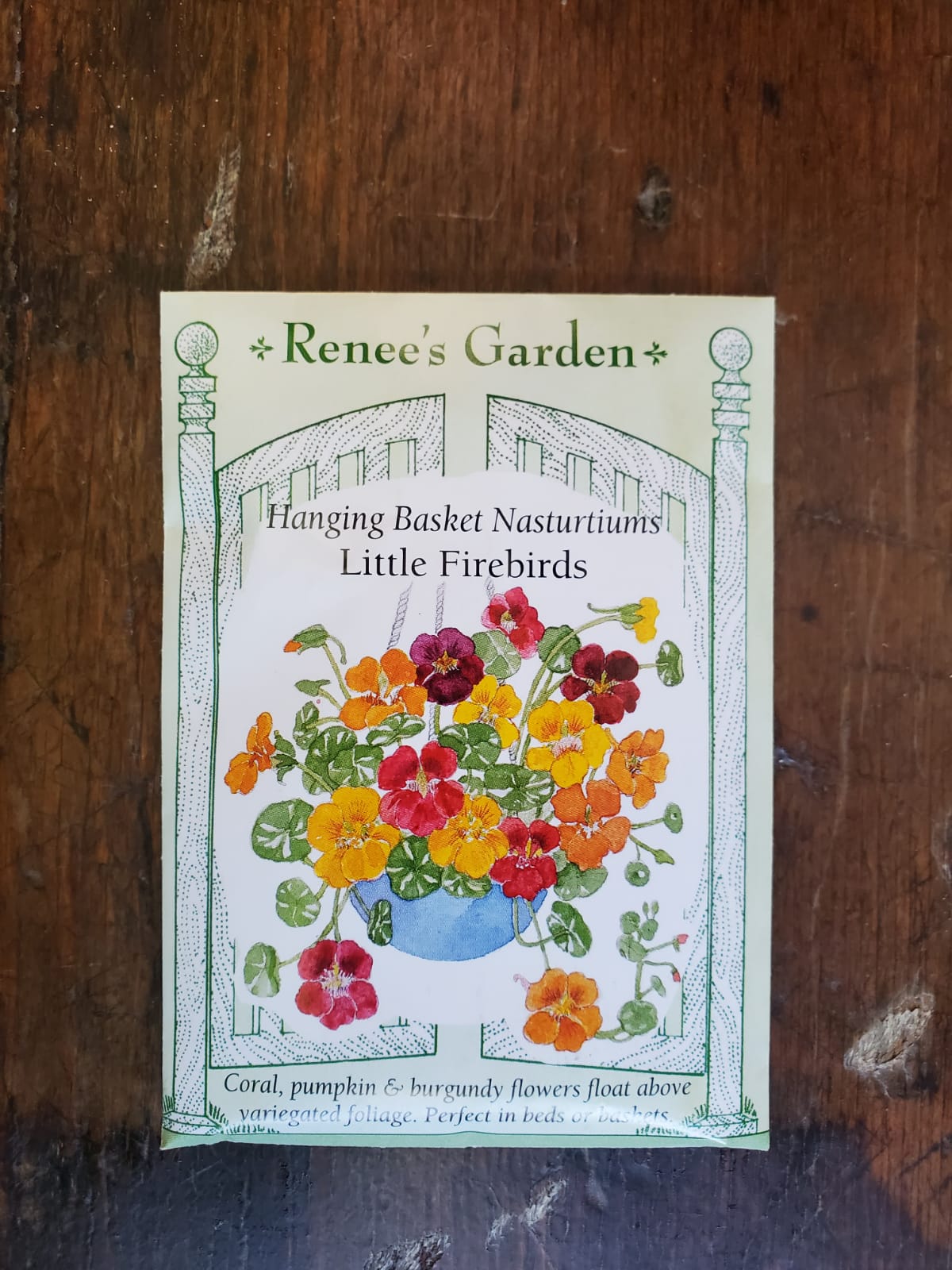 Nasturtiums Little Firebirds Seed - Georgina Garden Centre