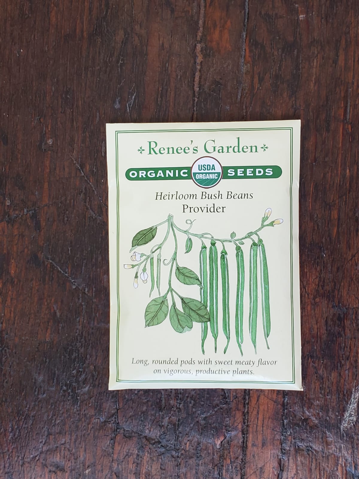 Bean Provider Organic Seed