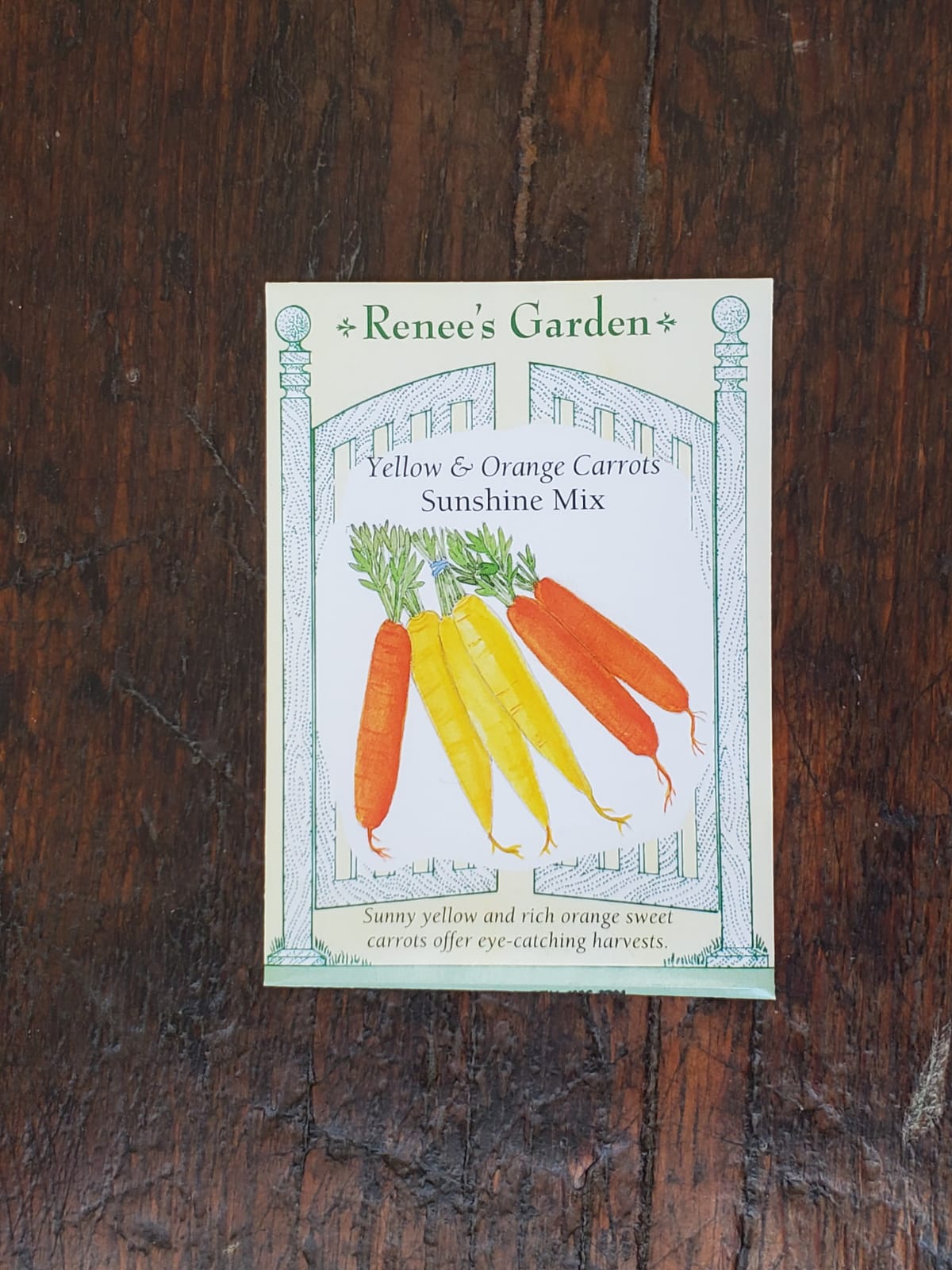 Carrot Sunshine Orange & Yellow Seed