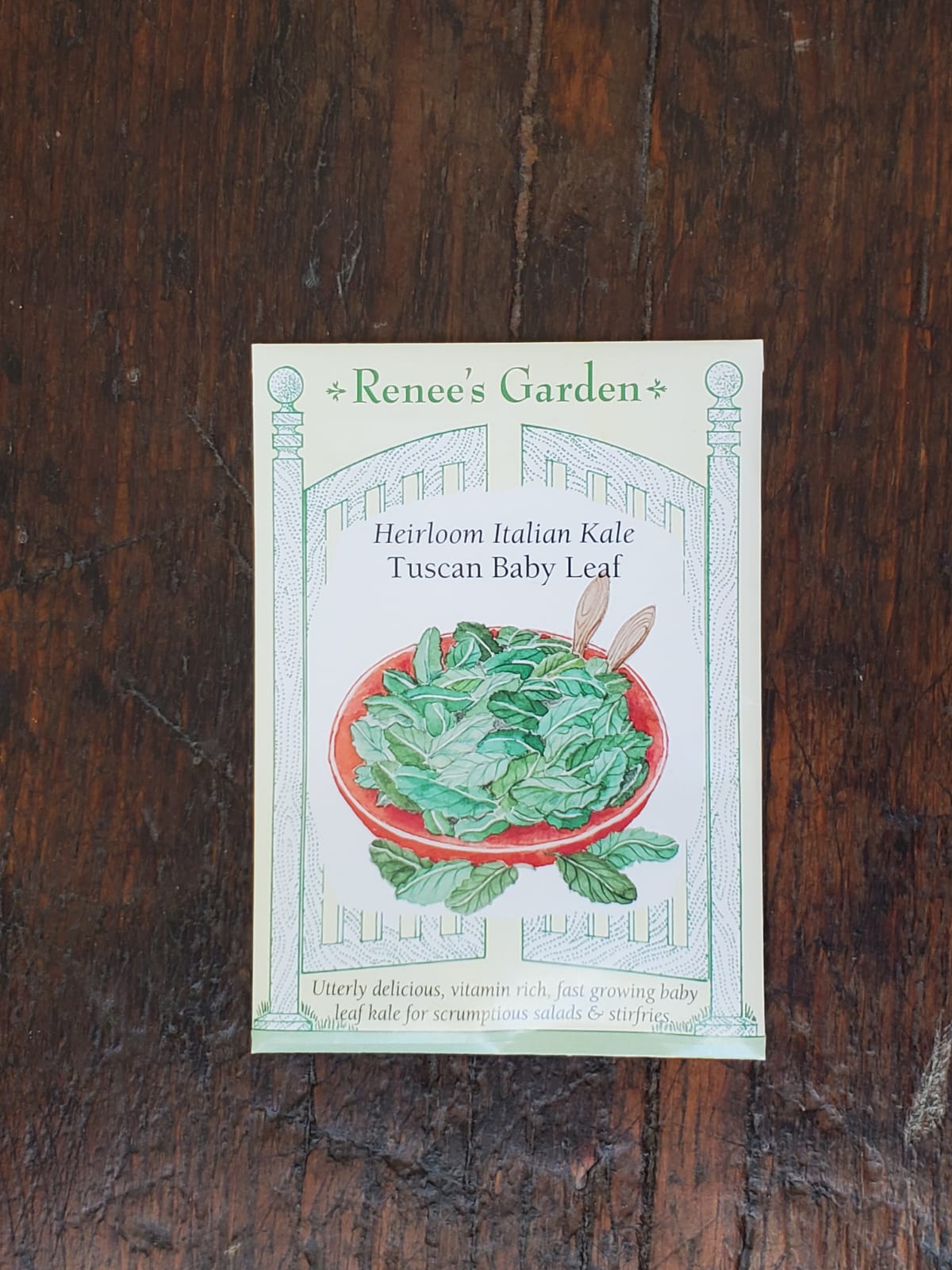 Kale Tuscan Baby Leaf Seed
