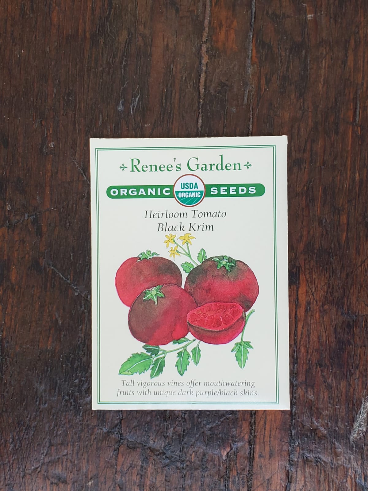 Tomato Black Krim Organic Seed