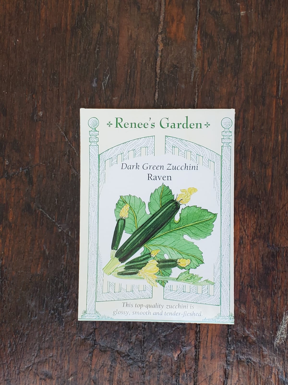 Squash Zucchini Raven Seed