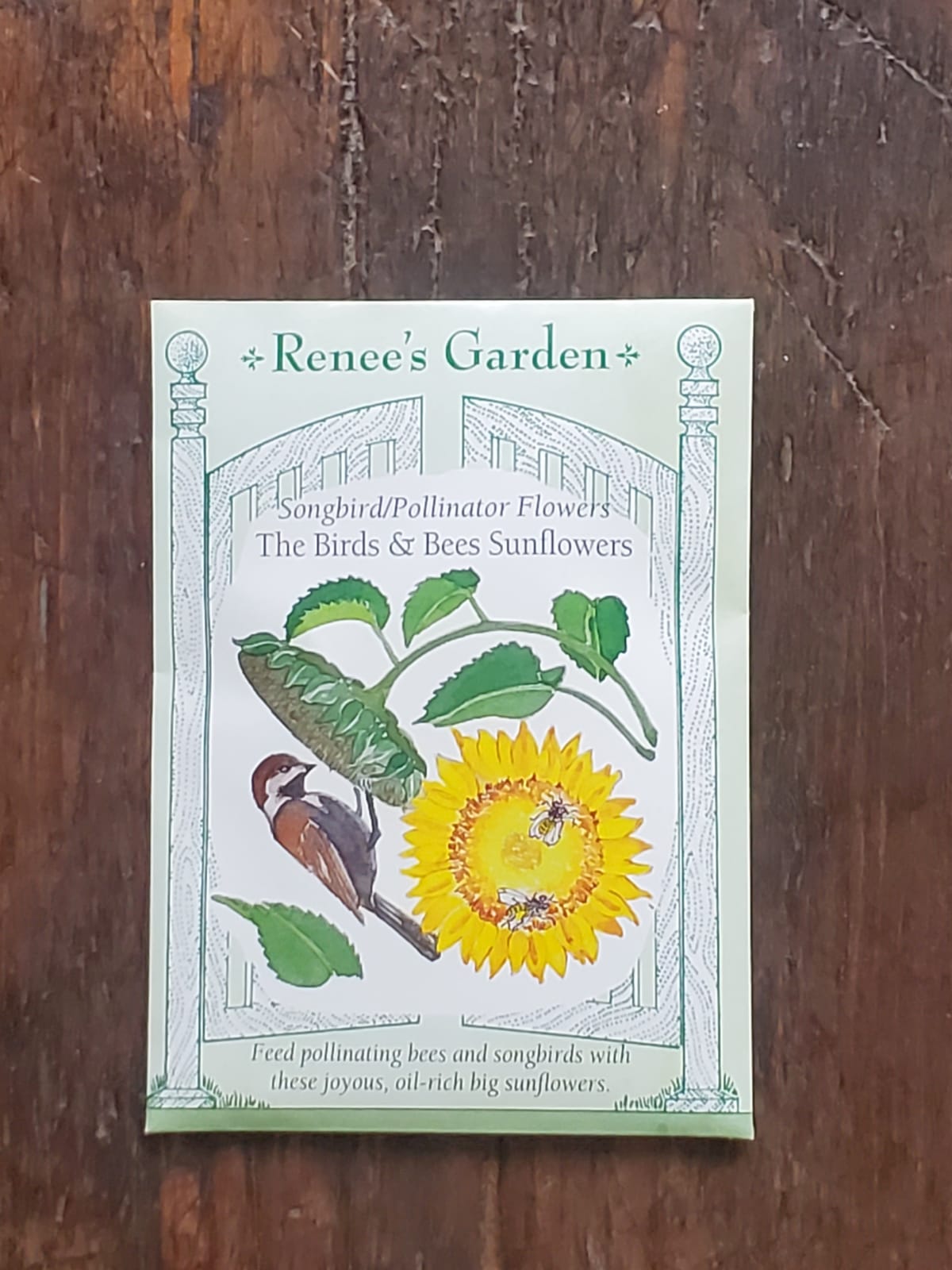 Sunflower The Birds & Bees Seed - Georgina Garden Centre