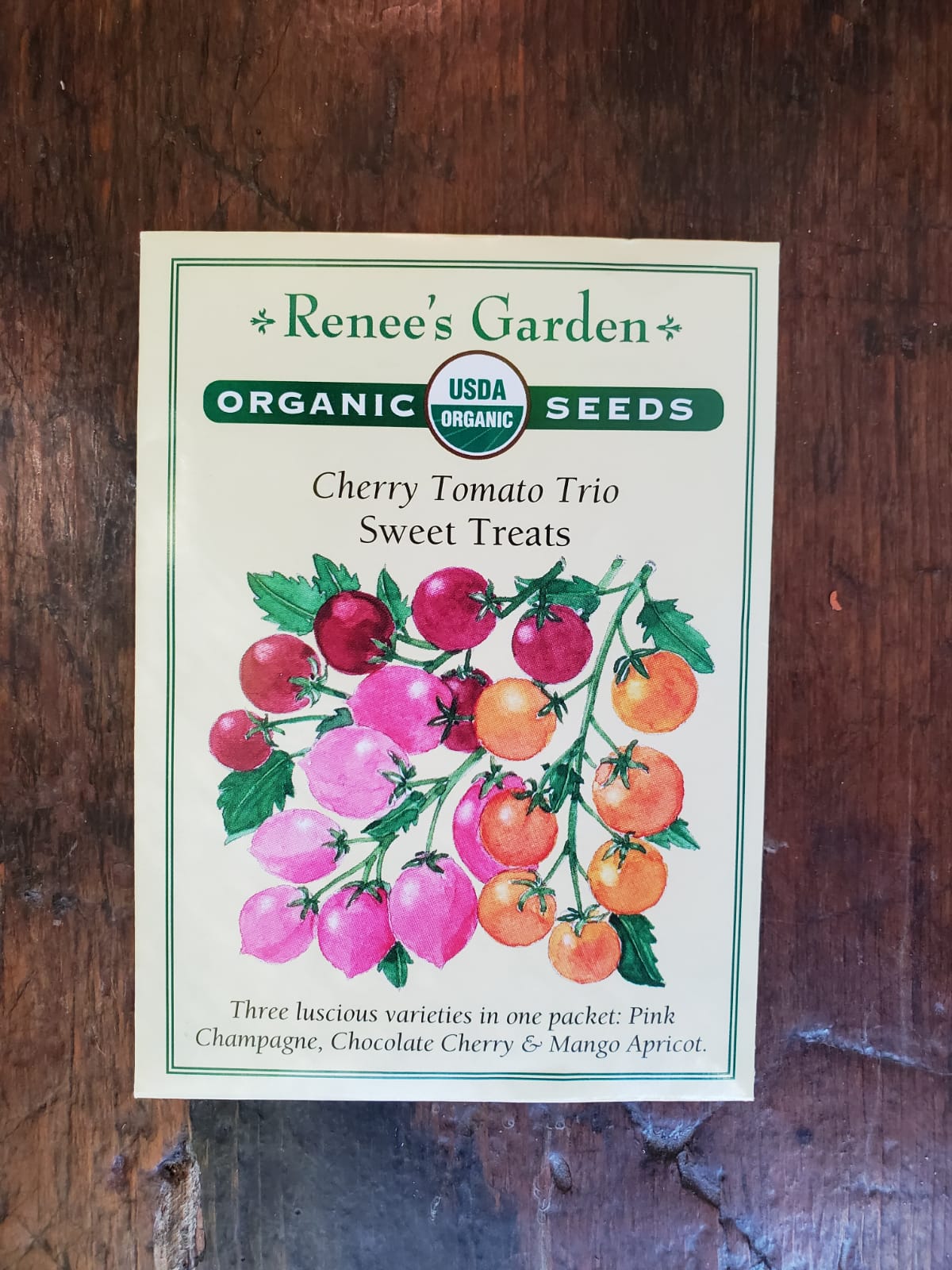 Tomato Cherry Sweet Treats Organic Seed - Georgina Garden Centre