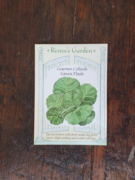 Collards Early Green Flash Seed - Georgina Garden Centre