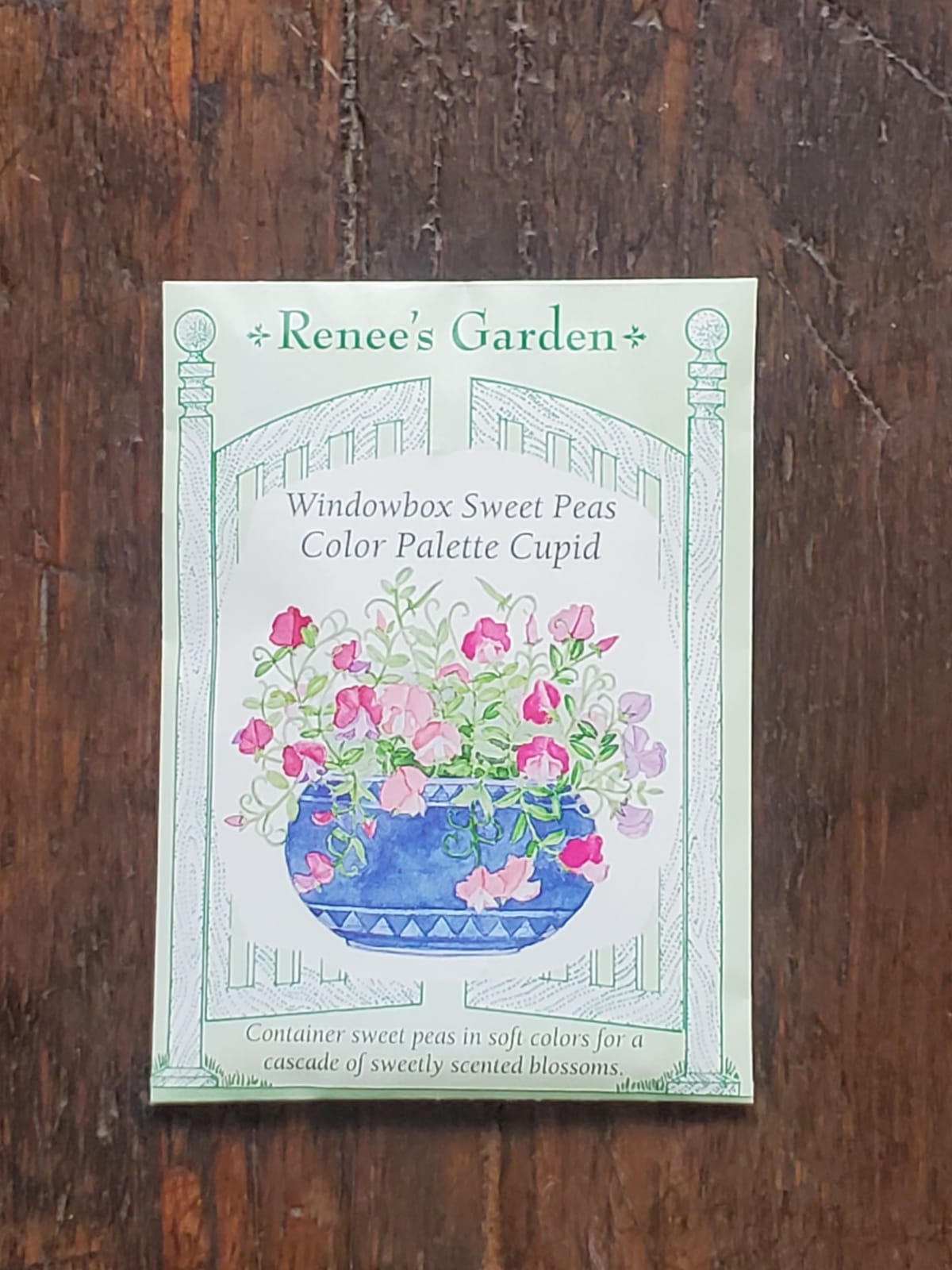 Sweet Peas Colour Palette Cupid Windowbox Seed - Georgina Garden Centre