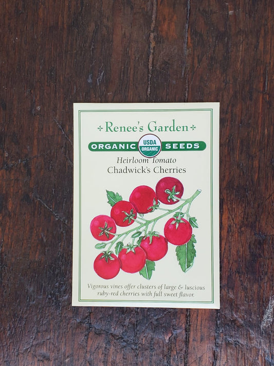 Tomato Cherry Chadwick's Cherries Organic Seed