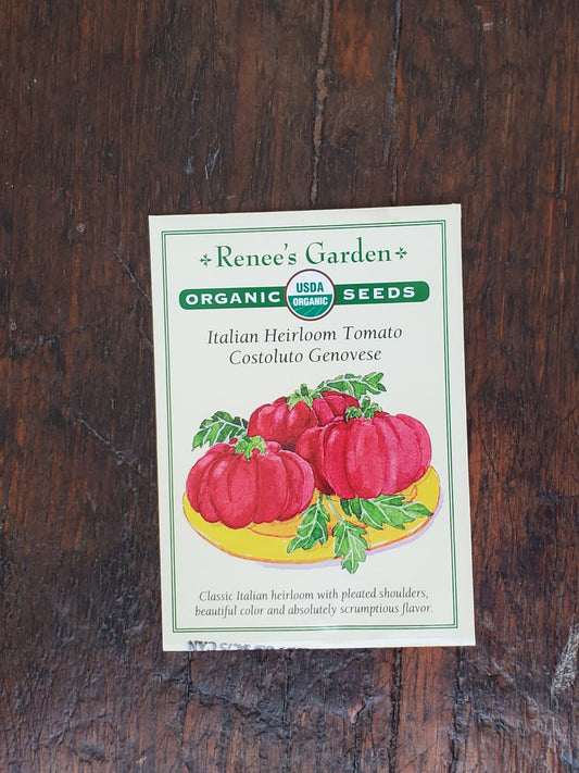 Tomato Costoluto Genovese Organic Seed
